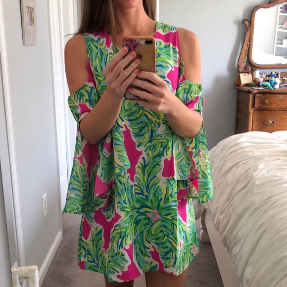 ❌SOLD❌ Southern Frock Dress 💗🌴 - Picture 8 of 8